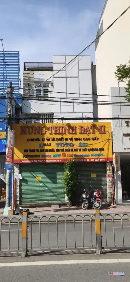 Cho Thuê  Nhà số 511 đường Nguyễn Thị Thập, phường Tân Phong, quận 7
