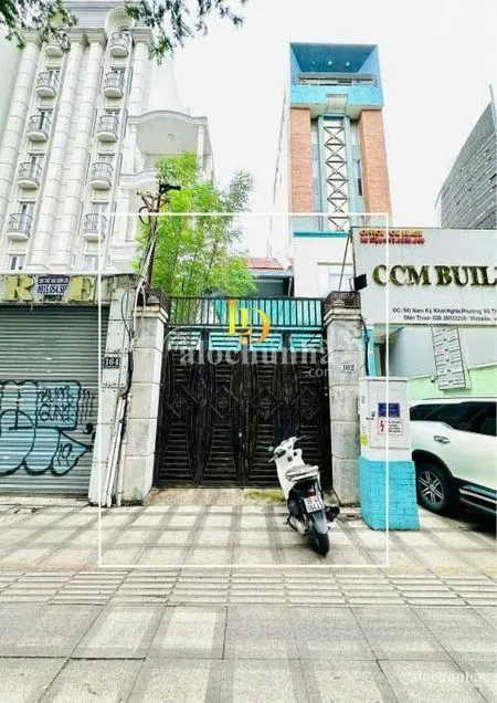 Cho Thuê Nhà số 162 Đường Nam Kỳ Khởi Nghĩa, Phường Võ Thị Sáu, Quận 3