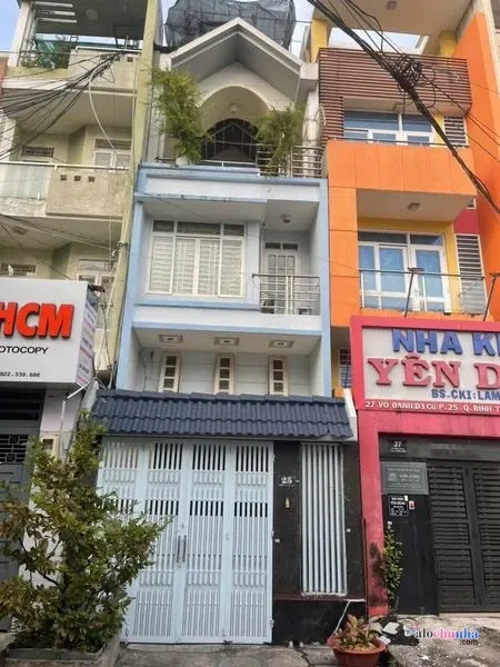 Bán  Nhà số 25 đường Võ Oanh, Phường 26, quận Bình Thạnh
