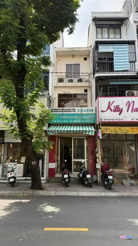 Bán  Nhà số 537 đường Bà Hạt, Phường 8, quận 10