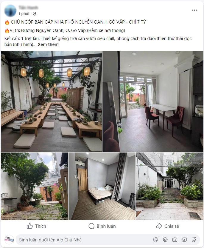 Lọc nguồn nh&agrave; tr&ecirc;n Group Facebook